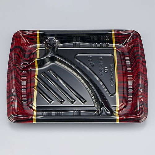 シーピー化成 弁当容器 BFみくら8S-3 アーバンW 本体画像