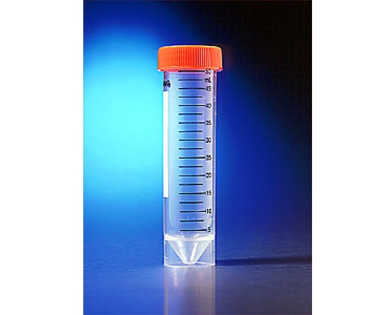 遠沈管 50mL 自立型ポリプロピレン製プラグシールキャップ バルク包装 1ケース（25個×20パック入）画像