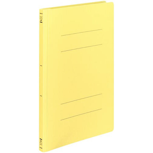 フラットファイル＜ＰＰ＞　Ａ４縦　黄　１０冊画像