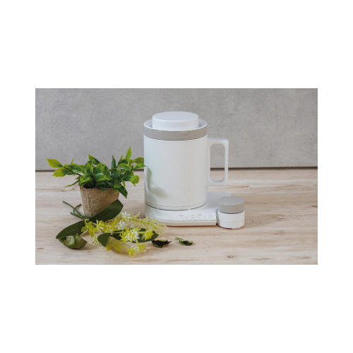 沸かして飲めるマグケトルホワイト画像