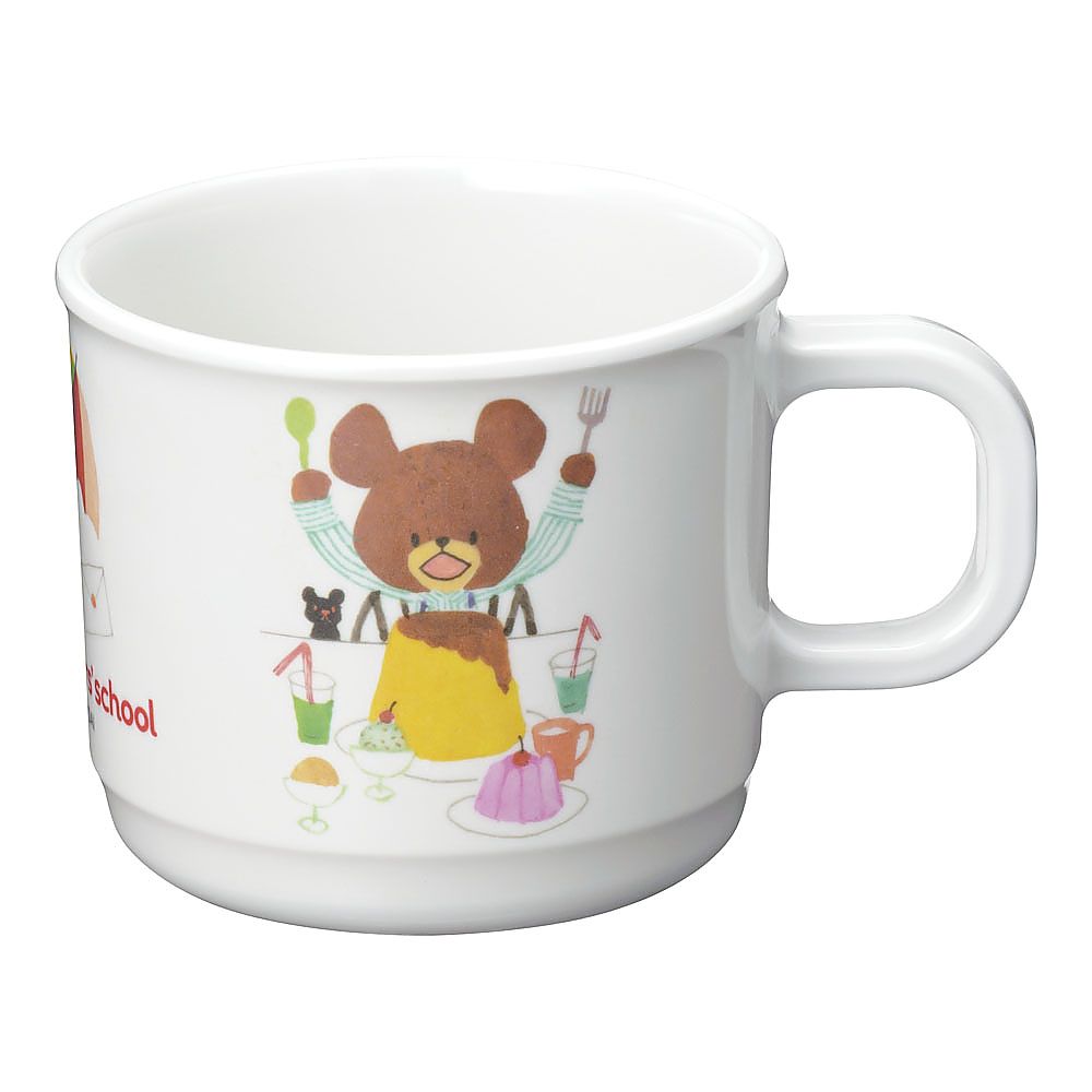 メラミンお子様食器「くまのがっこう」 マグカップ M-1301TA画像