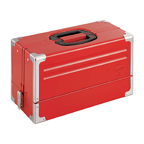 ﾂｰﾙｹｰｽ(ﾒﾀﾙ) V形3段式 433×220×240mm 1個画像