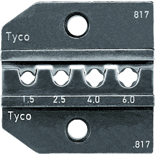 圧着ﾀﾞｲｽ 624-817 ﾀｲｺ 1.5-6.0 1組(2個)画像