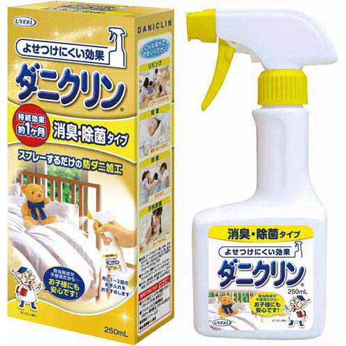 ダニクリン　消臭・除菌タイプ　本体　２５０ｍｌ画像