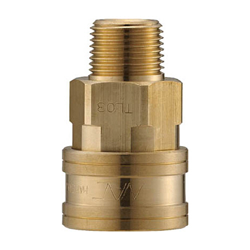 ｸｲｯｸｶｯﾌﾟﾘﾝｸﾞ TL型 真鍮 ﾒﾈｼﾞ取付用 Rc1 1/4 1個画像