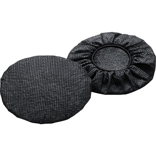 不織布ﾍｯﾄﾞﾎﾝｲﾔｰﾊﾟｯﾄﾞｶﾊﾞｰ ﾌﾞﾗｯｸ 1ﾊﾟｯｸ(100枚)