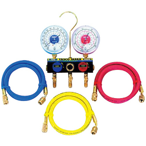 R22/R12/R502用ﾎﾞｰﾙﾊﾞﾙﾌﾞ式ｹﾞｰｼﾞﾏﾆﾎｰﾙﾄﾞｷｯﾄ 1個画像