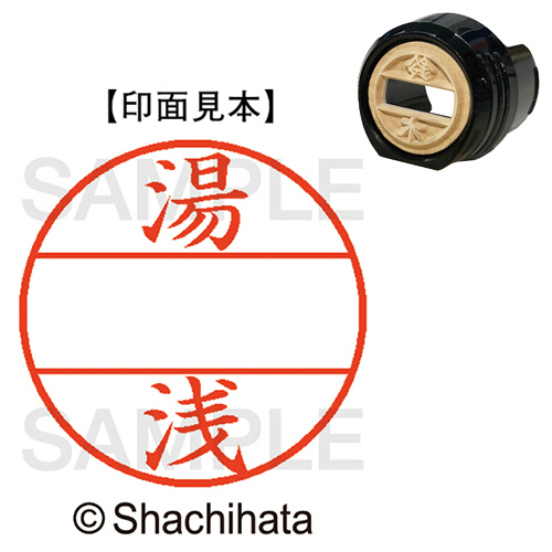 ﾃﾞｰﾀｰﾈｰﾑEX12号 ﾏｽﾀｰ部(印面) 既製 湯浅 1個画像