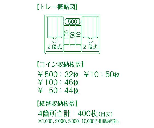 278x218x134mm 手提げ金庫 手提げ部分が強調された、金庫の側面が見える状態