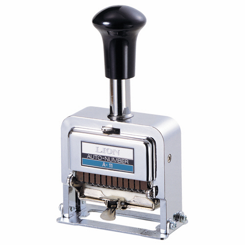 ﾅﾝﾊﾞﾘﾝｸﾞ A型 11桁3様式 E字体 1台画像