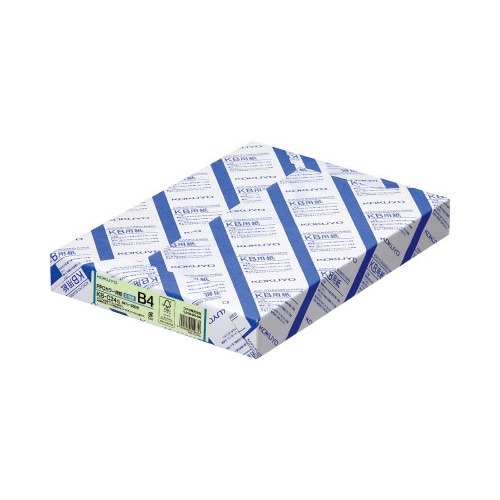 ＰＰＣカラー用紙　共用紙　Ｂ４　５００枚　緑画像