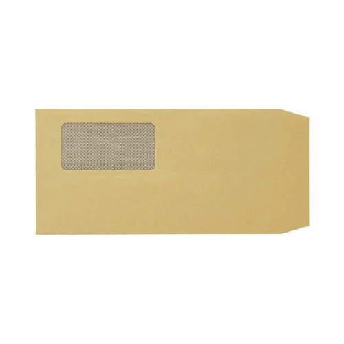裏地紋入り窓明封筒テープ付き長３　１００枚入画像