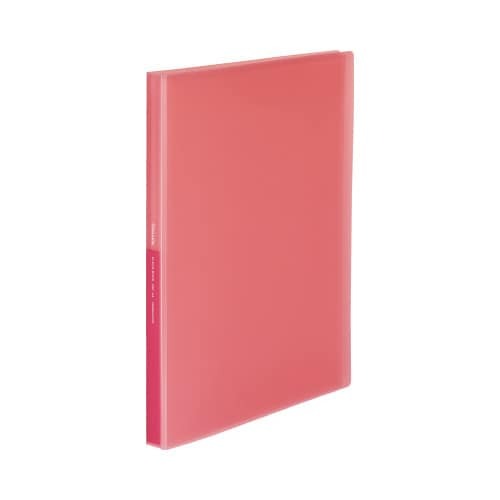 クリヤーブックグラッセルＡ４　４０枚コーラルピンク画像
