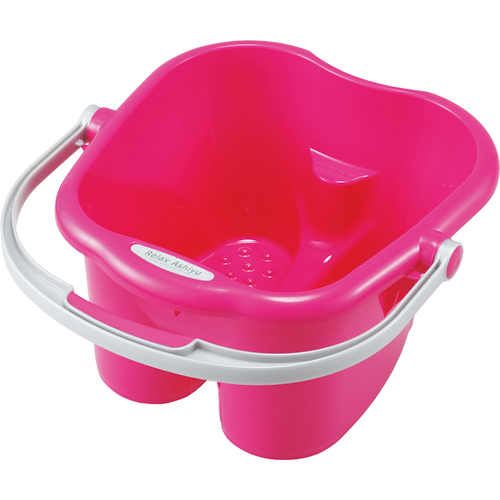 ﾘﾗｯｸｽ足湯 ﾋﾟﾝｸ 1個画像