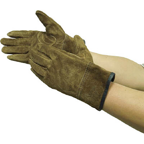 革手工房 A級ｵｲﾙ牛床革 内縫い ﾌﾞﾗｳﾝ M 1双画像