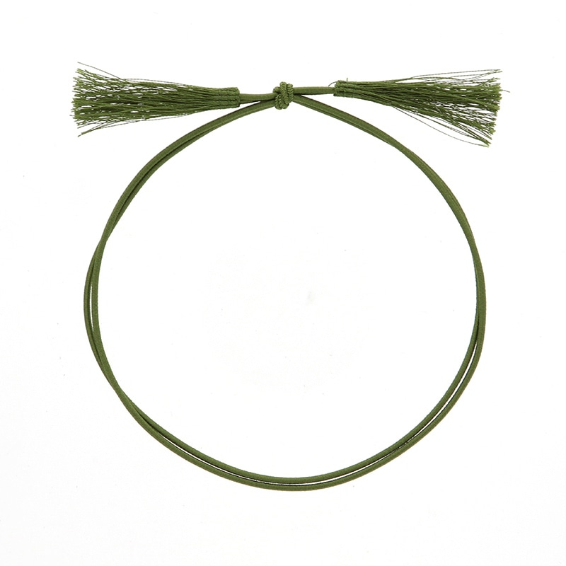 彩ゴム二重ゴム房　３８ｃｍ　折径１６ｃｍ　濃緑画像