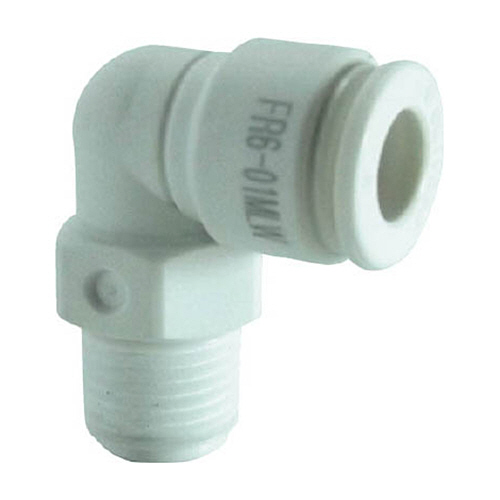 ﾀｯﾁｺﾈｸﾀｰﾌｧｲﾌﾞ 樹脂ﾒｲﾙｴﾙﾎﾞ W(白)6mm･R1/8 1個画像