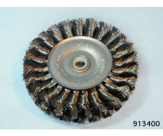 デュアライフノット型（ヒネリ）ホイルブラシ