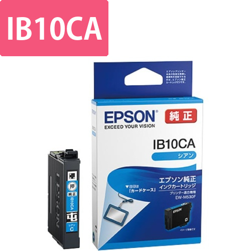 純正インクカートリッジ　IB10CA　シアン画像