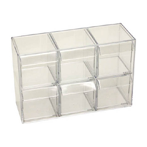 ﾃﾞｽｺ(ﾎﾟﾘｽﾁﾚﾝ整理ｹｰｽ) P6 240×96×161mm 1個画像