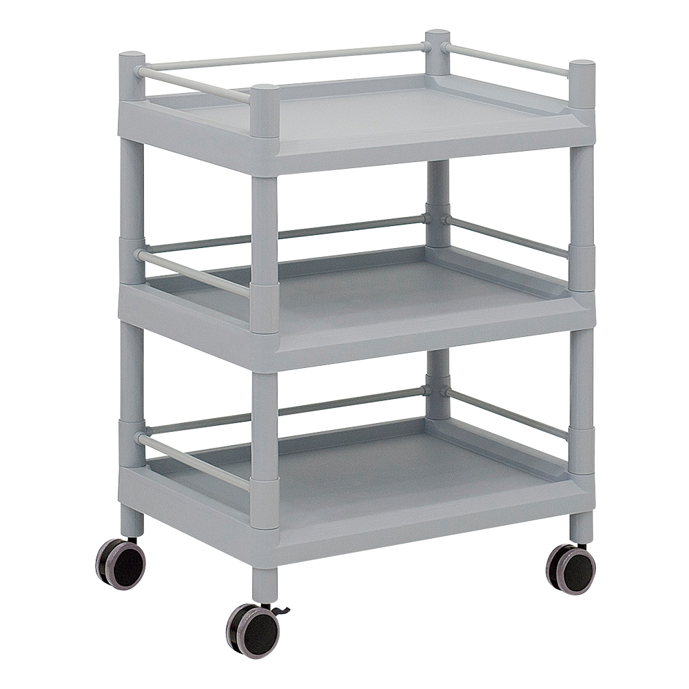 モバイルストレージカート(ガード枠付) 3段 645×444×855画像