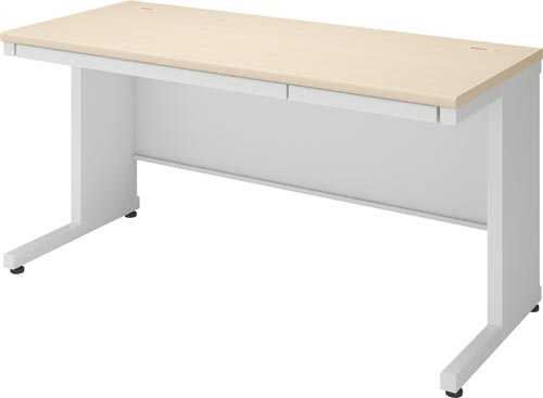 インベント平机奥行６００幅１４００ナチュラル脚ＷＨ画像