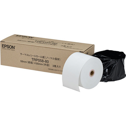 ｻｰﾏﾙﾚｼｰﾄﾛｰﾙ紙 ﾉｰﾏﾙ保存 幅58×直径80mm×長さ約78m 1箱(3巻)