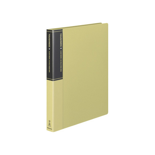 クリヤーブックタフネス替紙式　Ａ４　背幅３３ｍｍ黄画像