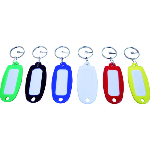 ＴＲＵＳＣＯ　名札キーホルダー６色×各１枚入アソート画像