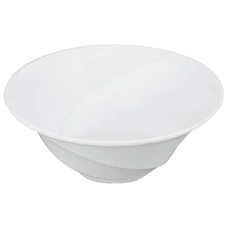 メラミン食器 スパイラルボール 白 20cm 1260cc BY-960-W 台和