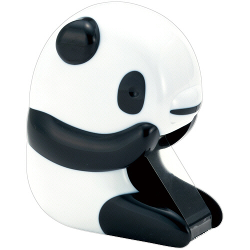 ｾﾛﾃｰﾌﾟ ﾊﾟﾝﾀﾞｶｯﾀｰ 15mm×8m ﾎﾜｲﾄ&ﾌﾞﾗｯｸ 1個画像