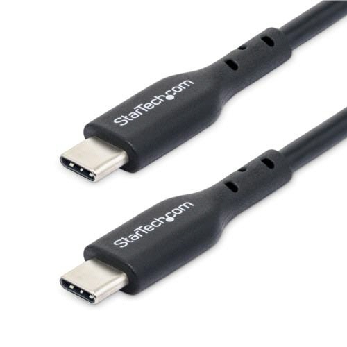 USB-C充電ケーブル　Type　C(オス)-Type　C(オス)　3m　ブラック　1本