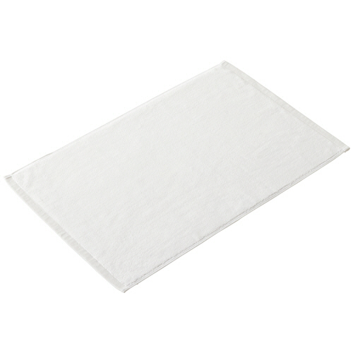 ﾎﾃﾙ仕様ﾊﾞｽﾏｯﾄ 45×70cm ﾎﾜｲﾄ 1枚画像