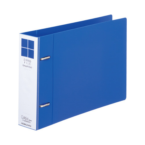 ＜スムーススタイル＞　Ａ５ヨコ　背幅４５ｍｍ　青画像