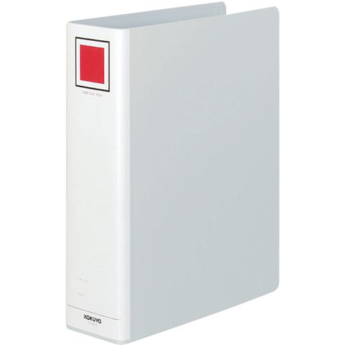 チューブファイル＜エコ＞銀Ａ４縦背幅８５ｍｍ２０冊画像