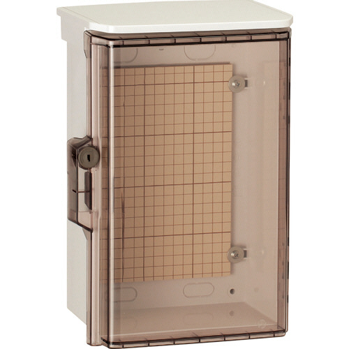 ｷｰ付耐候ﾌﾟﾗﾎﾞｯｸｽ 屋根付 200×140×300mm 1個画像