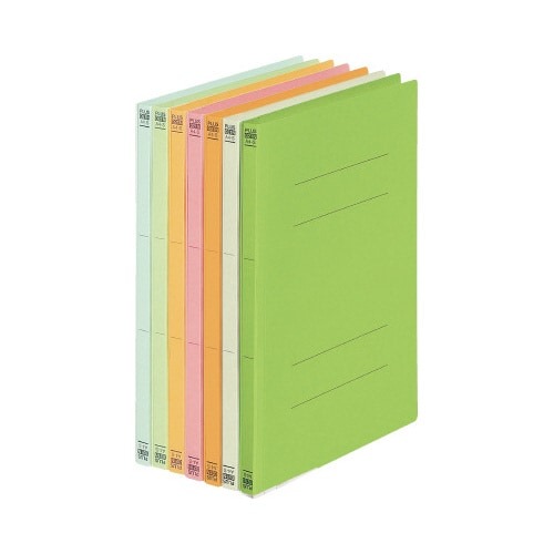 フラットファイル　Ａ４縦　リーフグリーン　３冊画像