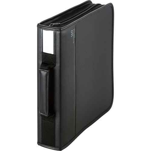 Blu-ray/DVD/CD対応 ﾌｧｽﾅｰｹｰｽ 160枚収納 ﾌﾞﾗｯｸ 1個画像