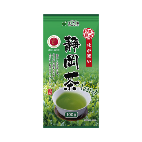 特蒸し茶味が濃い静岡茶　１００ｇ