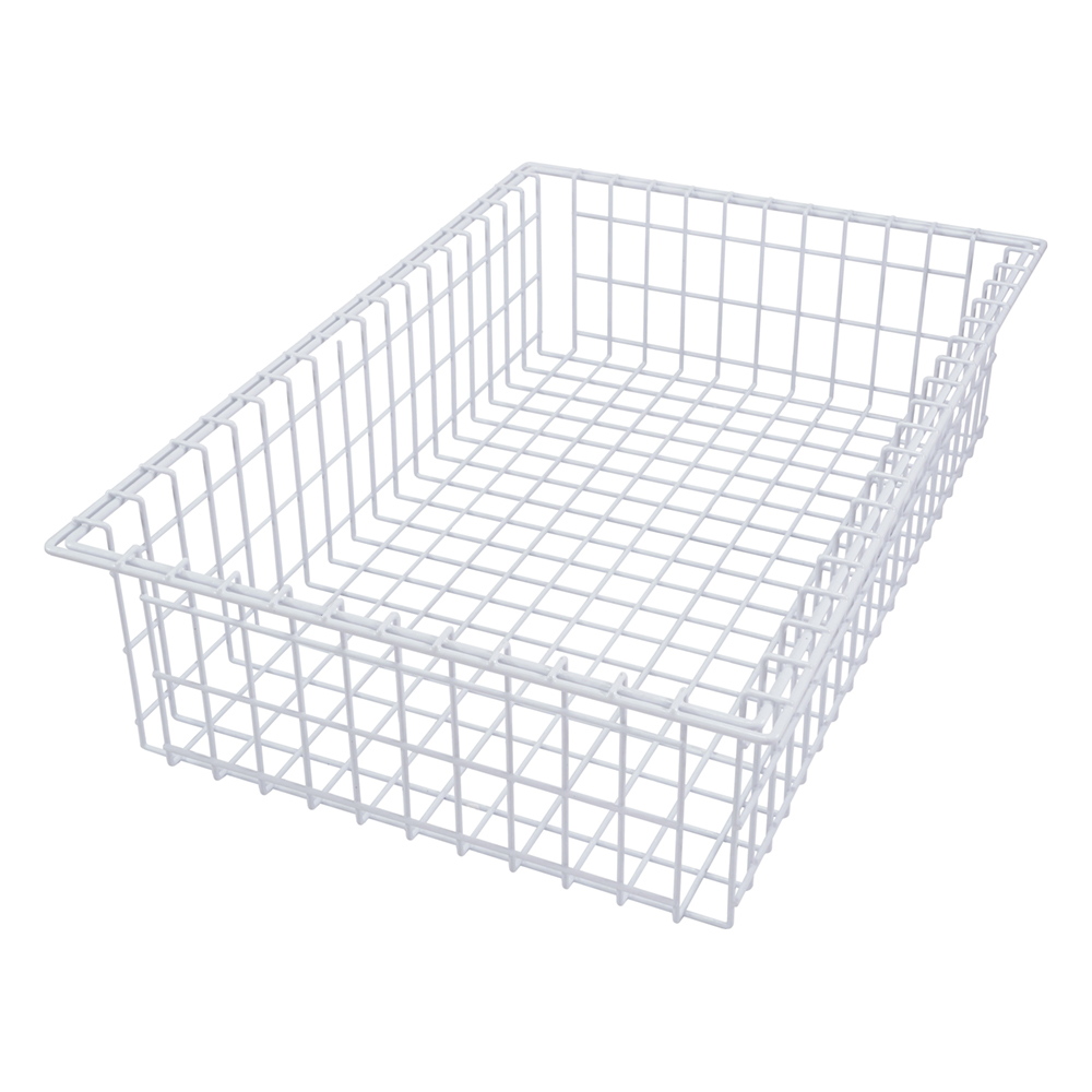 オムツ交換車用　深型ワイヤーバスケット