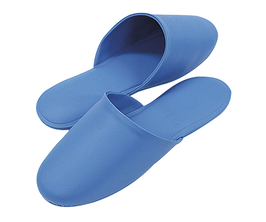 スリッパ（抗菌ノーブル）　ブルー　1足画像