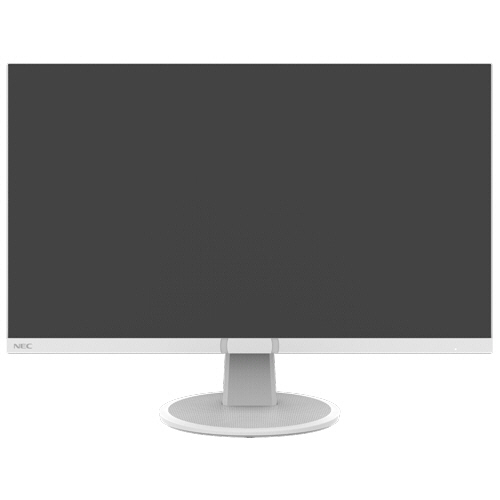 24型3辺狭額縁IPSﾜｲﾄﾞ液晶ﾃﾞｨｽﾌﾟﾚｲ ﾎﾜｲﾄ 1台画像