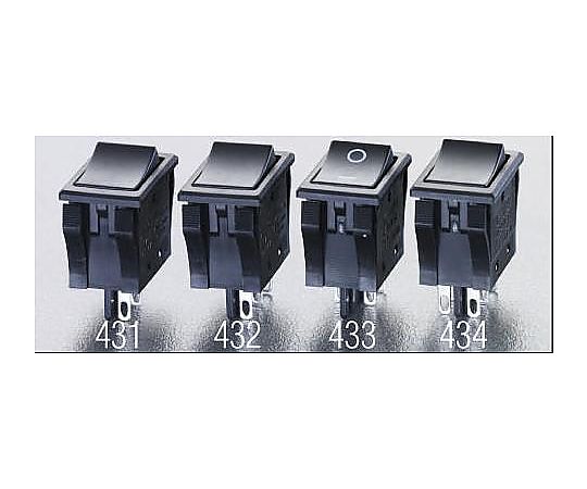 125V/10A　2極単投/ロッカースイッチ(TV-51　適合)画像