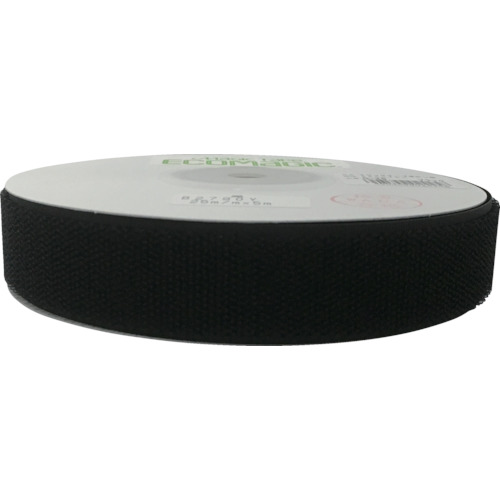 面ﾌｧｽﾅｰ ﾎﾞﾋﾞﾝ巻B 25mm×5m ﾌﾞﾗｯｸ 1巻画像