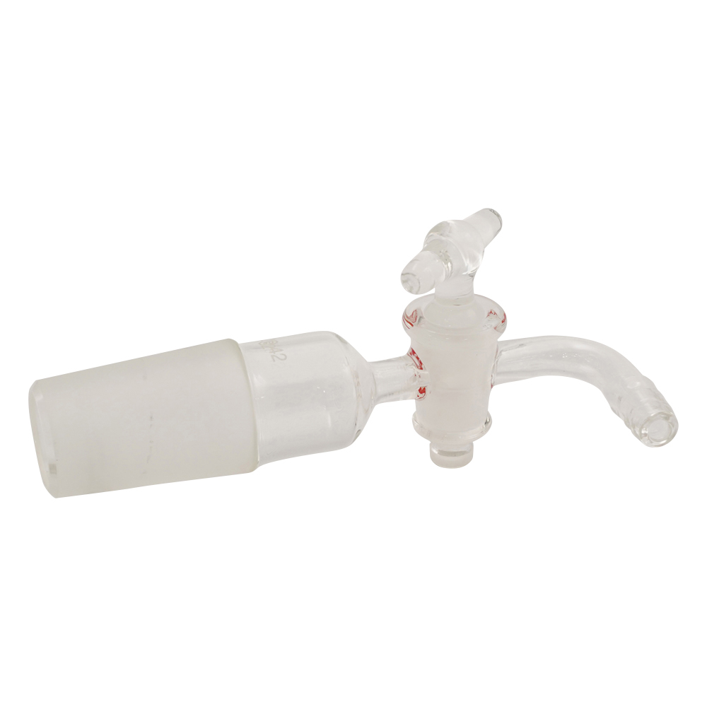 ジョイント付吸引コック ガラスコック・曲管 TS29/42画像