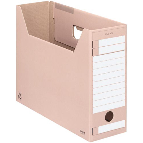 ファイルボックスＦＳ＜Ｅ＞Ａ４ジャスボックス桃５個画像