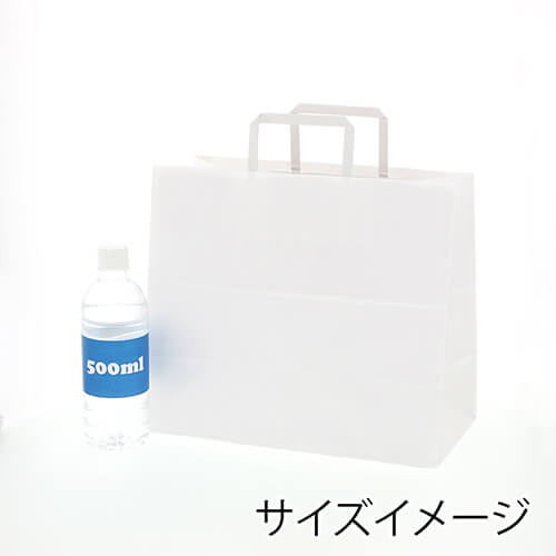 どんなシーンでも使える！シンプルな白無地の紙袋