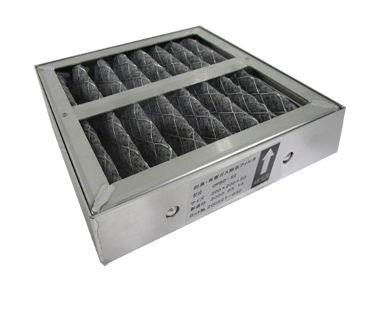 卓上型脱臭ブース用交換用繊維活性炭フィルター（1枚入）