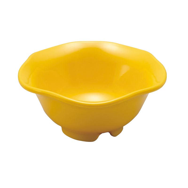 メラミン食器 パズルコバチ 姫梅小鉢 KD-102 イエロー(Y) 台和画像