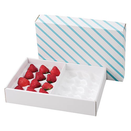 イチゴクッション２Ｐ　カブセ箱画像